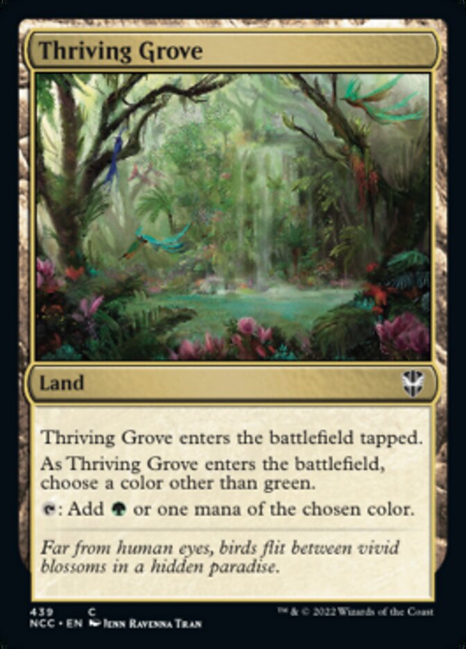 Thriving Grove [Streets of New Capenna Commander] | Galactic Gamez