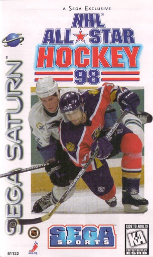 NHL All-Star Hockey 98 - Sega Saturn | Galactic Gamez