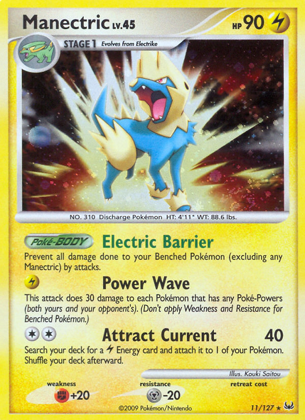 Manectric (11/127) [Platinum: Base Set] | Galactic Gamez