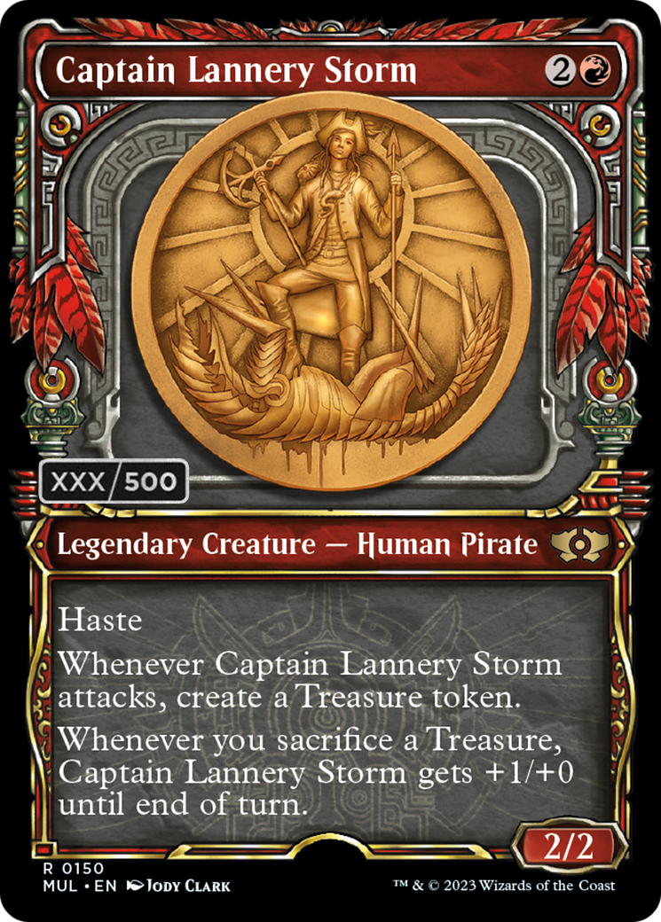 Captain Lannery Storm (Serialized) [Multiverse Legends] | Galactic Gamez