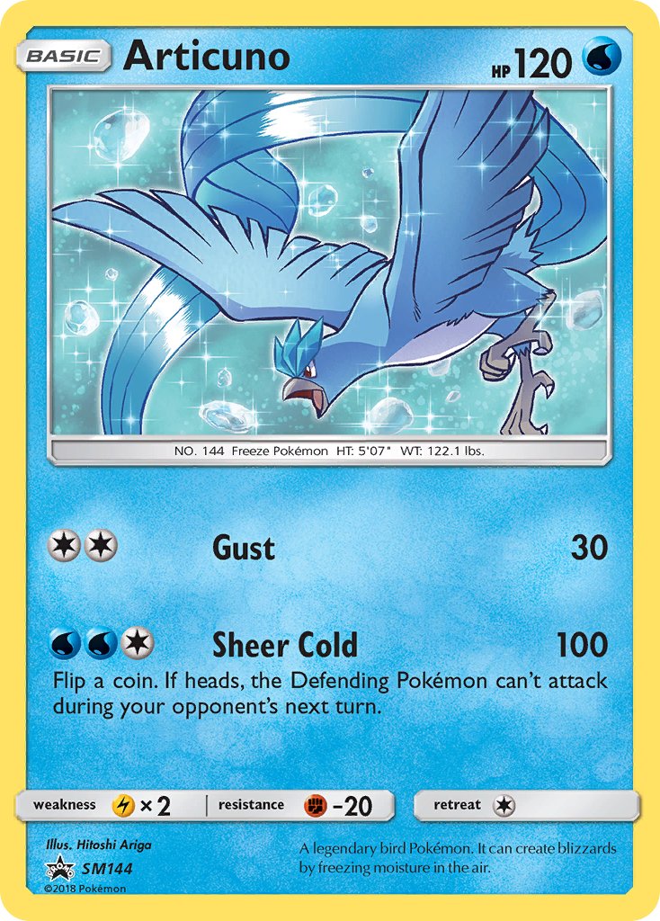 Articuno (SM144) [Sun & Moon: Black Star Promos] | Galactic Gamez