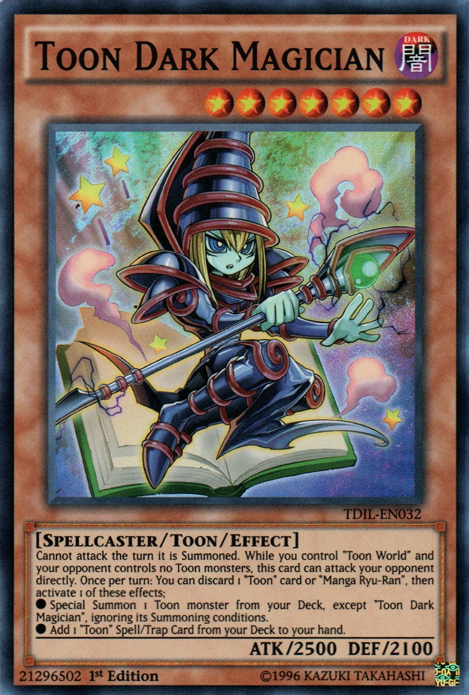 Toon Dark Magician [TDIL-EN032] Super Rare | Galactic Gamez