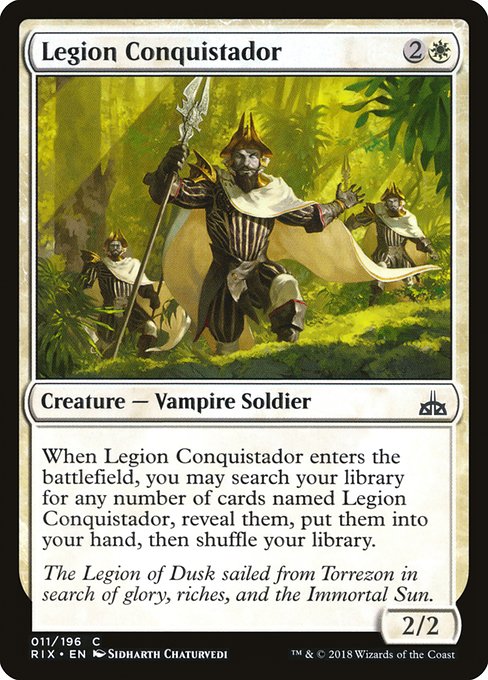 Legion Conquistador [Rivals of Ixalan] | Galactic Gamez