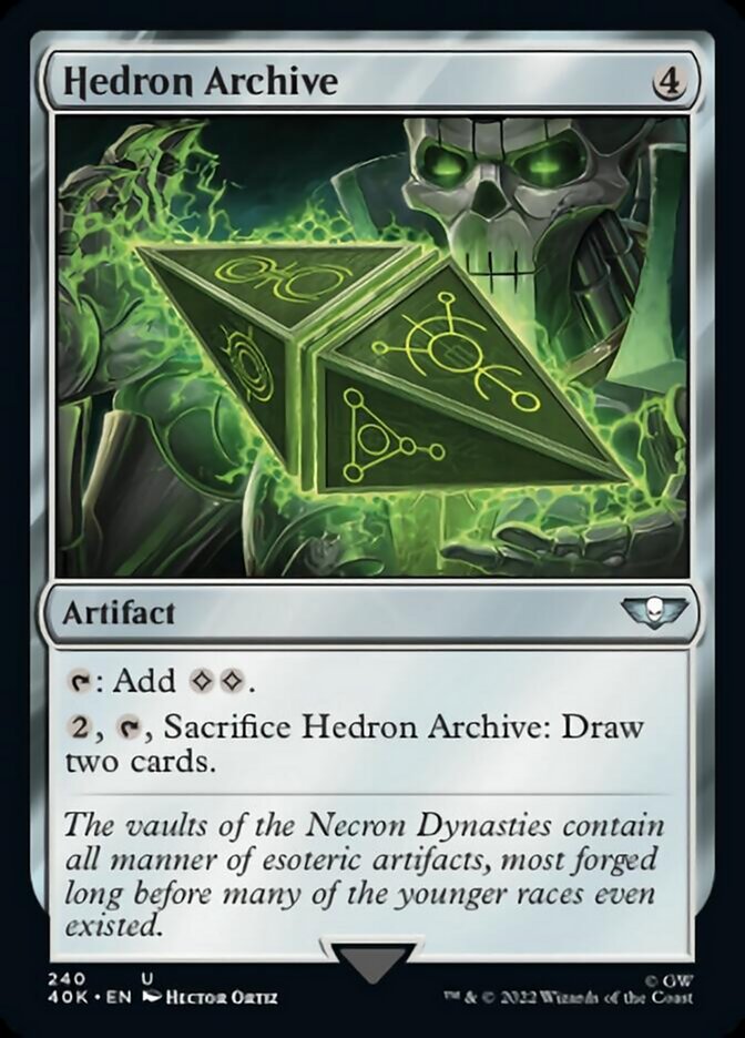 Hedron Archive [Universes Beyond: Warhammer 40,000] | Galactic Gamez