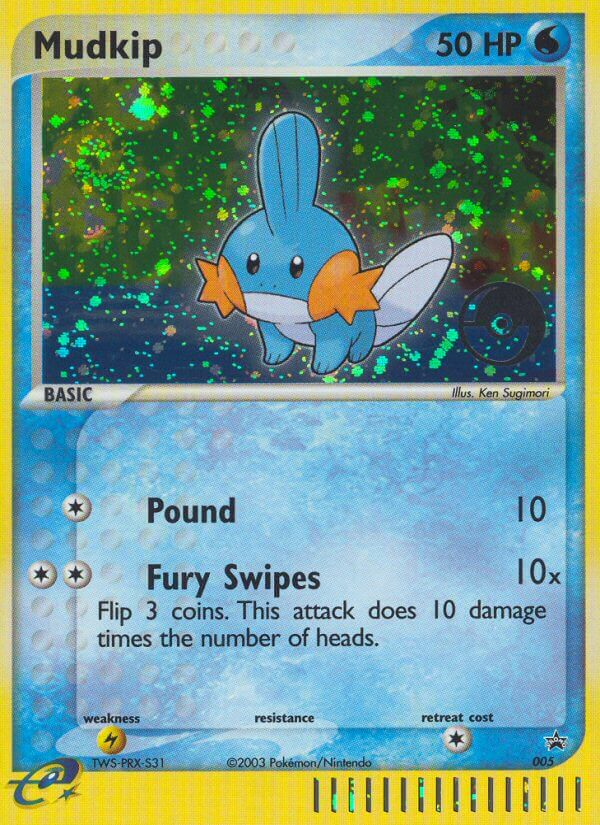 Mudkip (005) [Nintendo: Black Star Promos] | Galactic Gamez