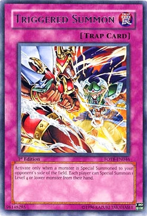 Triggered Summon [FOTB-EN046] Rare | Galactic Gamez