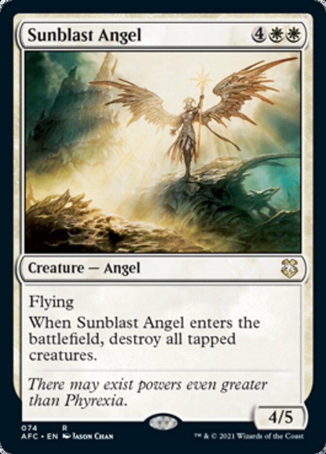 Sunblast Angel [Dungeons & Dragons: Adventures in the Forgotten Realms Commander] | Galactic Gamez