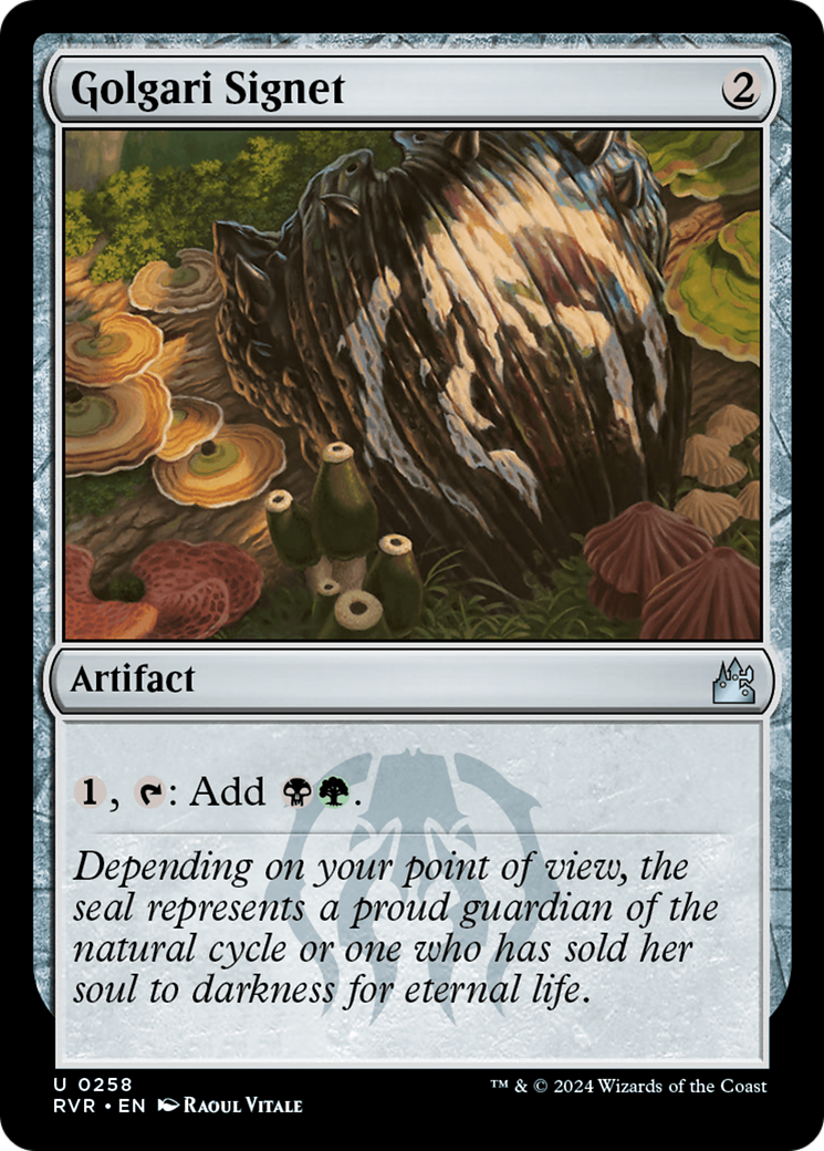 Golgari Signet [Ravnica Remastered] | Galactic Gamez