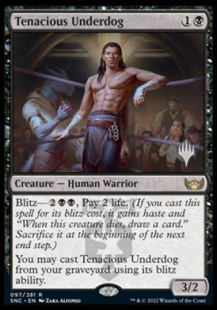 Tenacious Underdog (Promo Pack) [Streets of New Capenna Promos] | Galactic Gamez