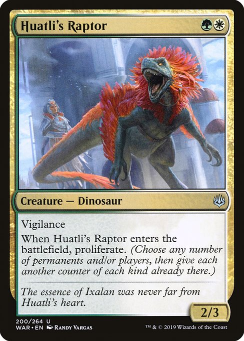 Huatli's Raptor [War of the Spark] | Galactic Gamez