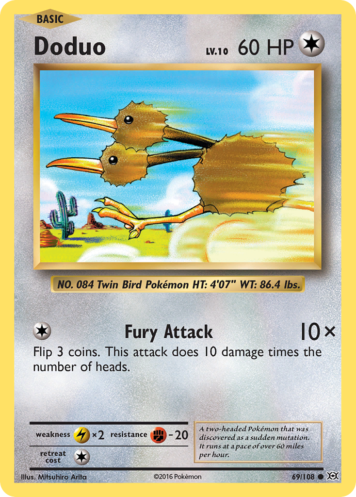 Doduo (69/108) [XY: Evolutions] | Galactic Gamez