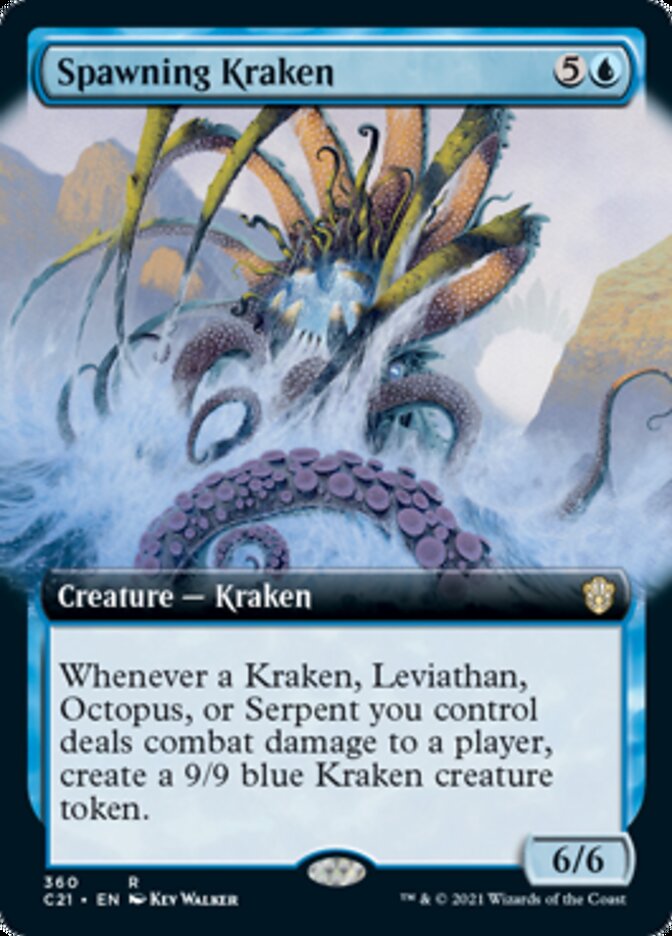 Spawning Kraken (Extended) [Commander 2021] | Galactic Gamez