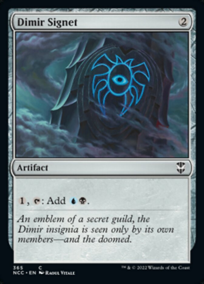 Dimir Signet [Streets of New Capenna Commander] | Galactic Gamez
