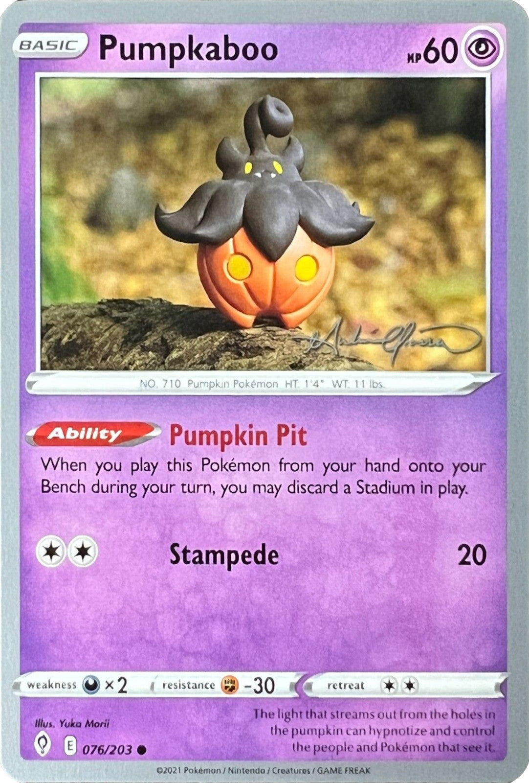 Pumpkaboo (076/203) (The Shape of Mew - Andre Chiasson) [World Championships 2022] | Galactic Gamez