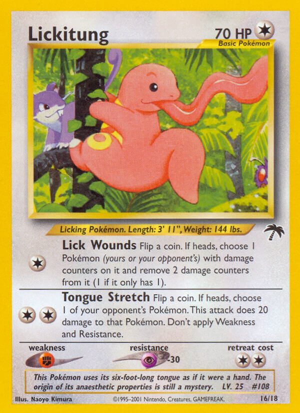 Lickitung (16/18) [Southern Islands] | Galactic Gamez