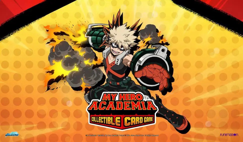 MY HERO ACADEMIA COLLECTIBLE CARD GAME PLAYMAT: KATSUKI BAKUGO | Galactic Gamez