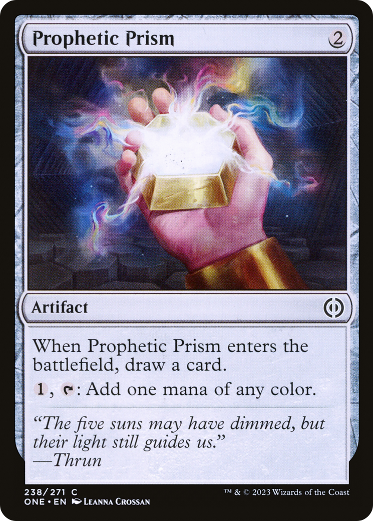 Prophetic Prism [Phyrexia: All Will Be One] | Galactic Gamez