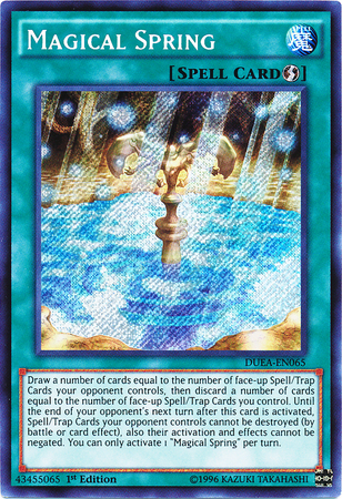 Magical Spring [DUEA-EN065] Secret Rare | Galactic Gamez