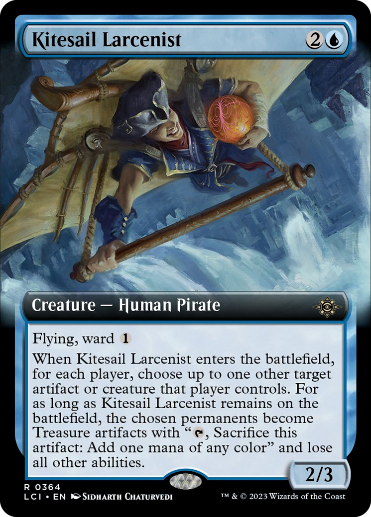 Kitesail Larcenist (Extended Art) [The Lost Caverns of Ixalan] | Galactic Gamez