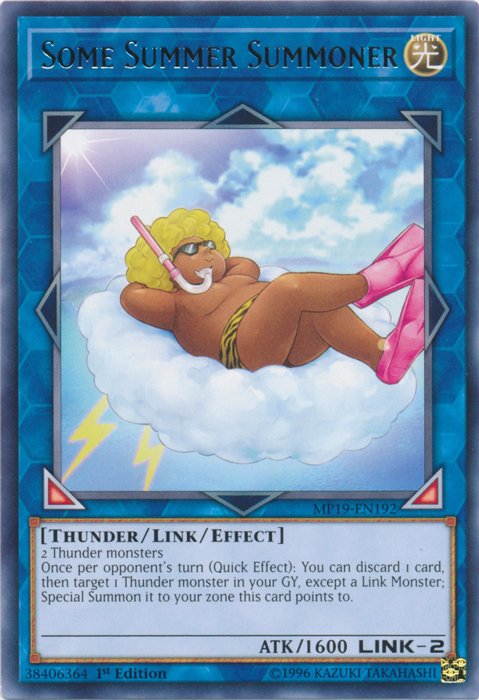 Some Summer Summoner [MP19-EN192] Rare | Galactic Gamez