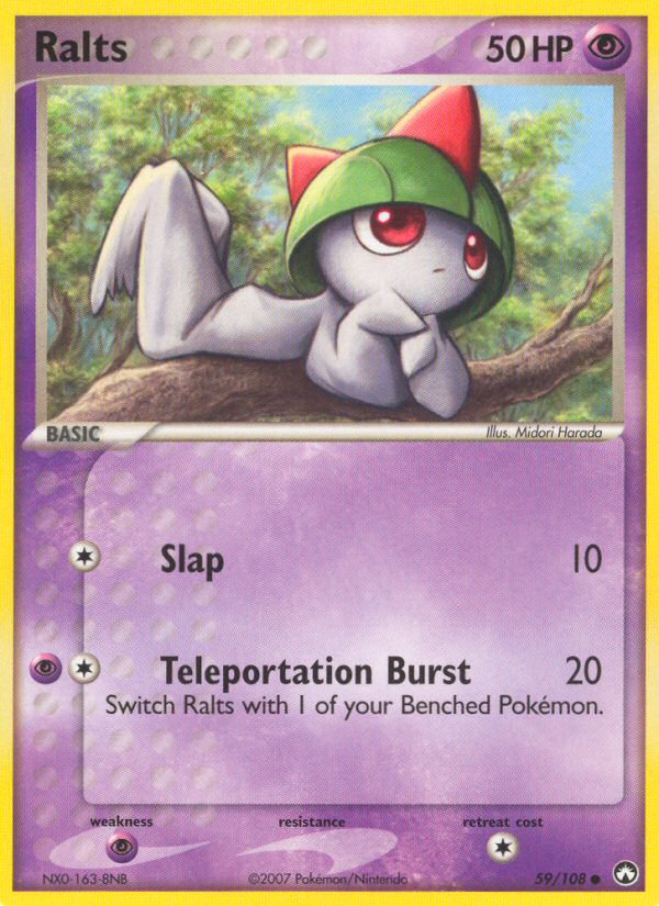 Ralts (59/108) [EX: Power Keepers] | Galactic Gamez