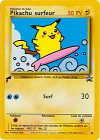 Pikachu (28) (Surfing) [Pikachu World Collection Promos] | Galactic Gamez
