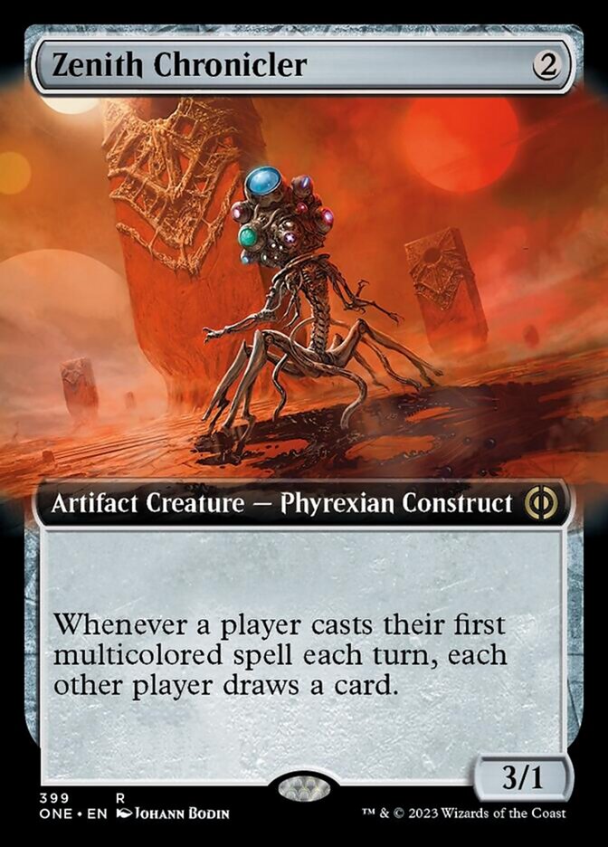 Zenith Chronicler (Extended Art) [Phyrexia: All Will Be One] | Galactic Gamez