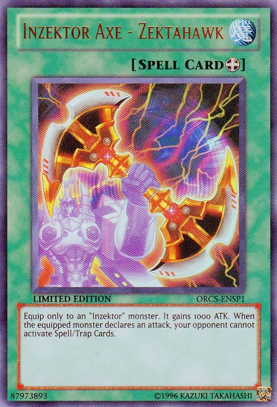Inzektor Axe - Zektahawk [ORCS-ENSP1] Ultra Rare | Galactic Gamez