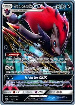 Zoroark GX (53/73) (Victory Map - Robin Schulz) [World Championships 2018] | Galactic Gamez