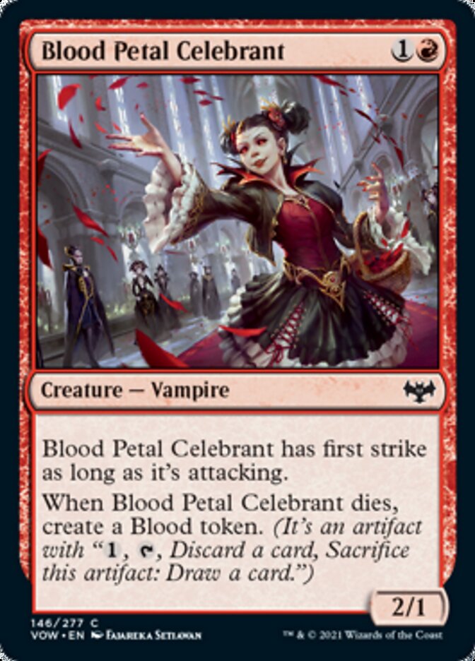 Blood Petal Celebrant [Innistrad: Crimson Vow] | Galactic Gamez