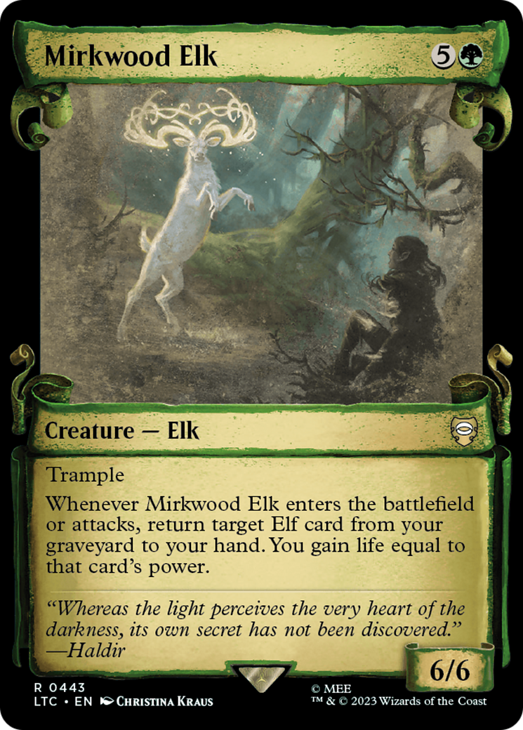 Mirkwood Elk [The Lord of the Rings: Tales of Middle-Earth Commander Showcase Scrolls] | Galactic Gamez