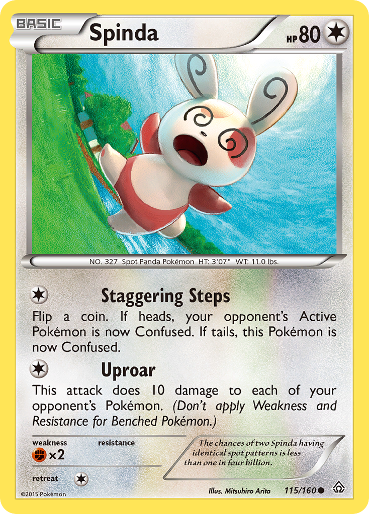 Spinda (115/160) [XY: Primal Clash] | Galactic Gamez