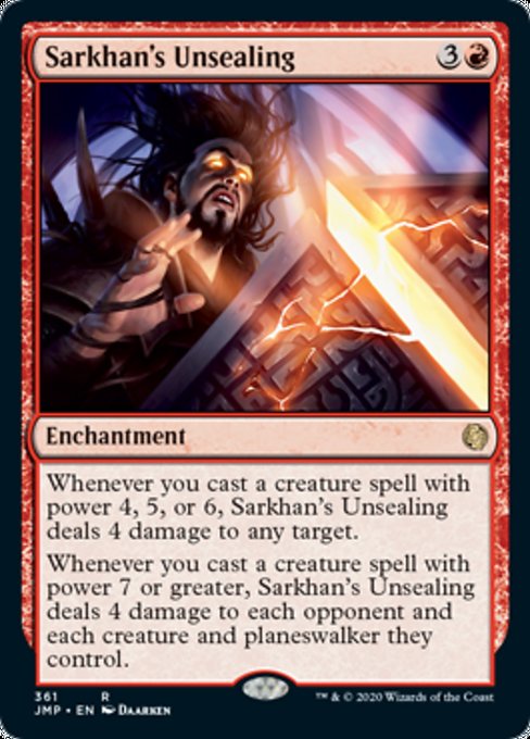Sarkhan's Unsealing [Jumpstart] | Galactic Gamez