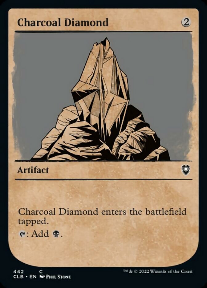 Charcoal Diamond (Showcase) [Commander Legends: Battle for Baldur's Gate] | Galactic Gamez