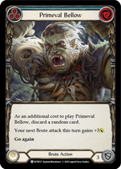 Primeval Bellow (Blue) [U-WTR037] (Welcome to Rathe Unlimited)  Unlimited Normal | Galactic Gamez