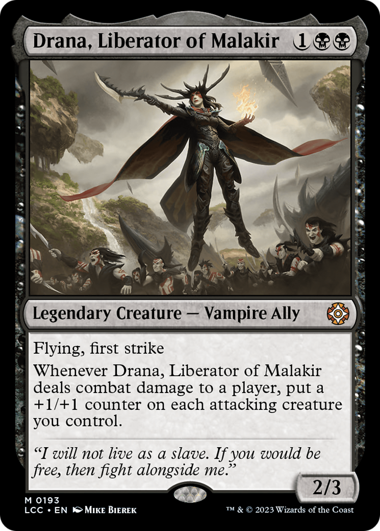 Drana, Liberator of Malakir [The Lost Caverns of Ixalan Commander] | Galactic Gamez