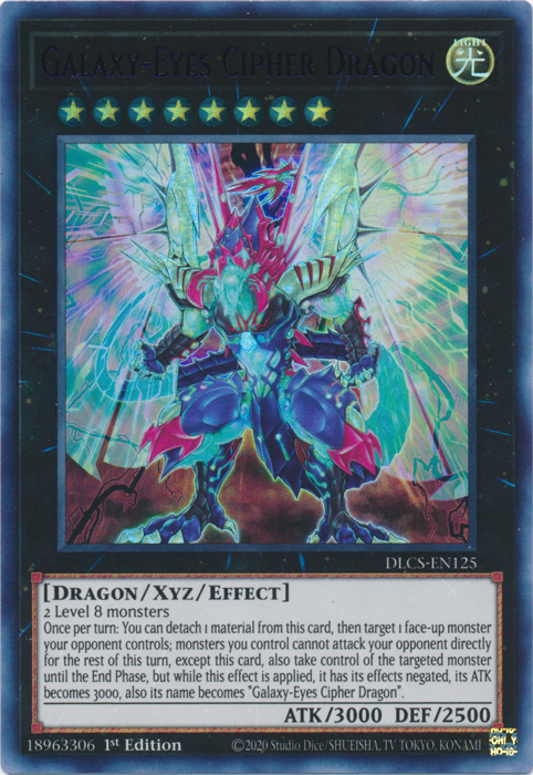 Galaxy-Eyes Cipher Dragon (Purple) [DLCS-EN125] Ultra Rare | Galactic Gamez