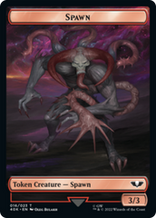 Spawn // Plaguebearer of Nurgle (Surge Foil) [Universes Beyond: Warhammer 40,000 Tokens] | Galactic Gamez