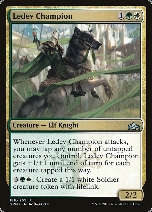 Ledev Champion [Guilds of Ravnica] | Galactic Gamez