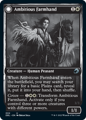 Ambitious Farmhand // Seasoned Cathar [Innistrad: Double Feature] | Galactic Gamez