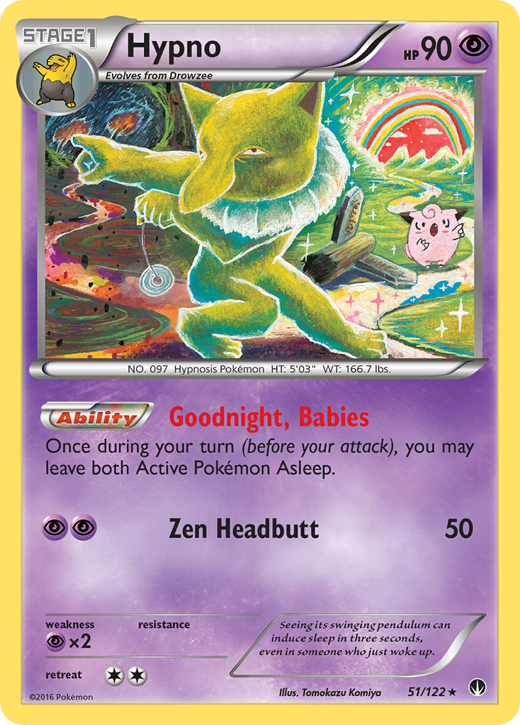 Hypno (51/122) [XY: BREAKpoint] | Galactic Gamez