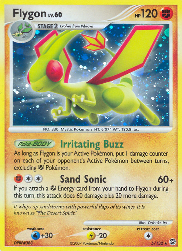 Flygon (5/132) [Diamond & Pearl: Secret Wonders] | Galactic Gamez