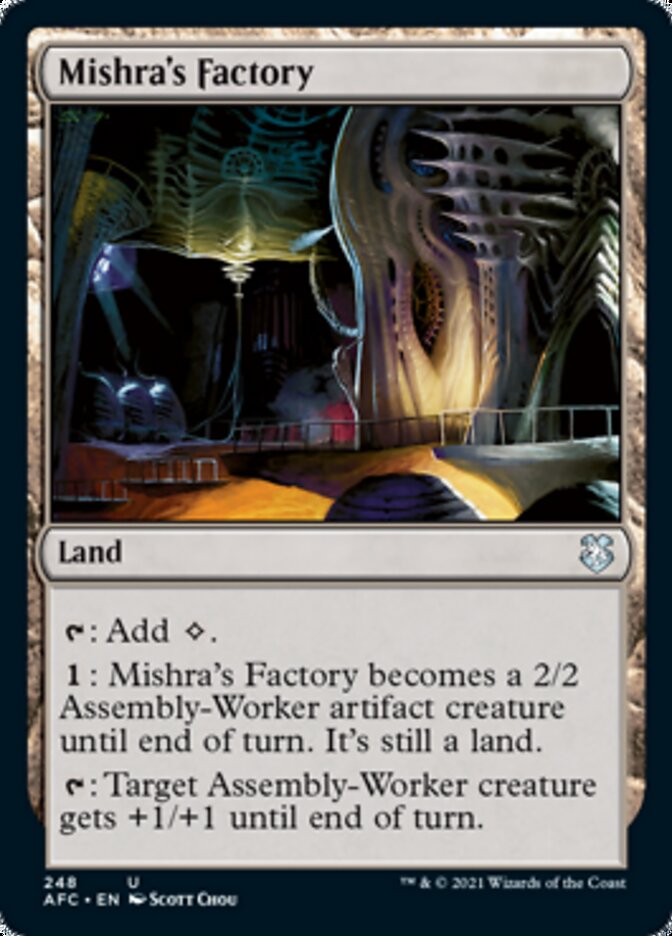 Mishra's Factory [Dungeons & Dragons: Adventures in the Forgotten Realms Commander] | Galactic Gamez