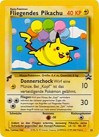 Pikachu (25) (Flying) [Pikachu World Collection Promos] | Galactic Gamez