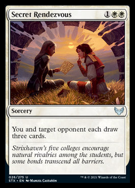 Secret Rendezvous [Strixhaven: School of Mages] | Galactic Gamez