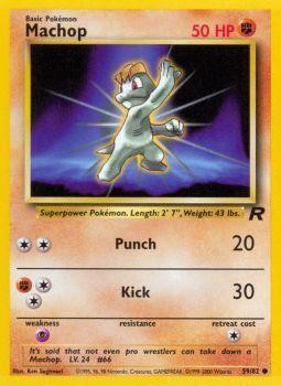 Machop (59/82) [Team Rocket Unlimited] | Galactic Gamez