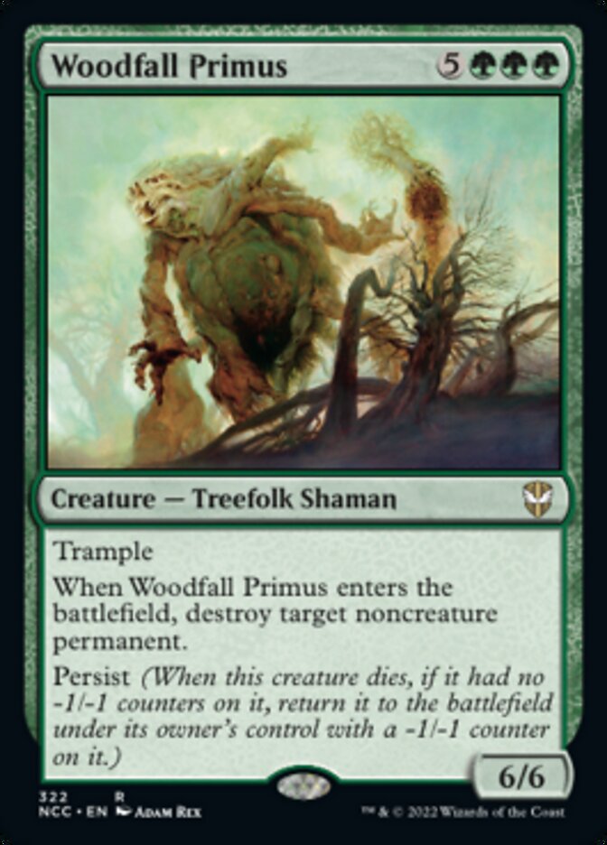 Woodfall Primus [Streets of New Capenna Commander] | Galactic Gamez