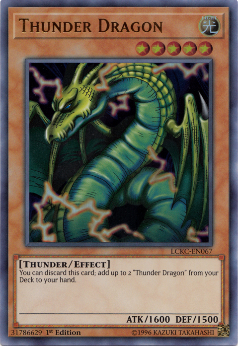 Thunder Dragon [LCKC-EN067] Ultra Rare | Galactic Gamez