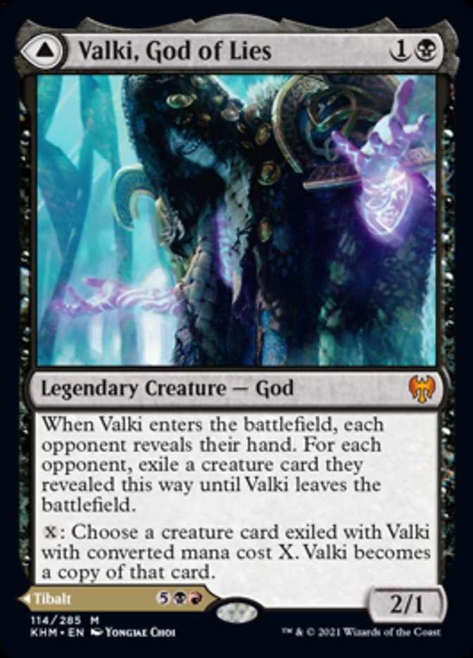 Valki, God of Lies // Tibalt, Cosmic Impostor [Kaldheim] | Galactic Gamez