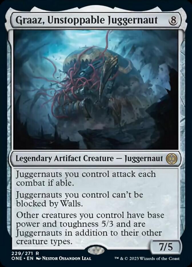 Graaz, Unstoppable Juggernaut [Phyrexia: All Will Be One] | Galactic Gamez